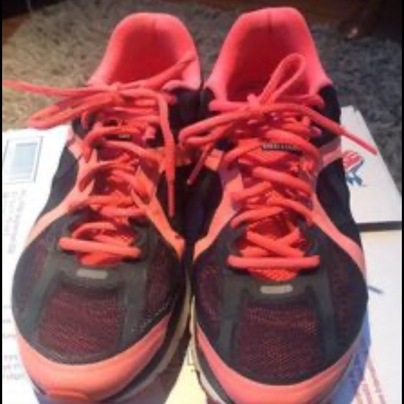 Nike Air Max Black/Hot Pink with PowerStep Pinnacle insole included! 8.5 - Picture 8 of 11